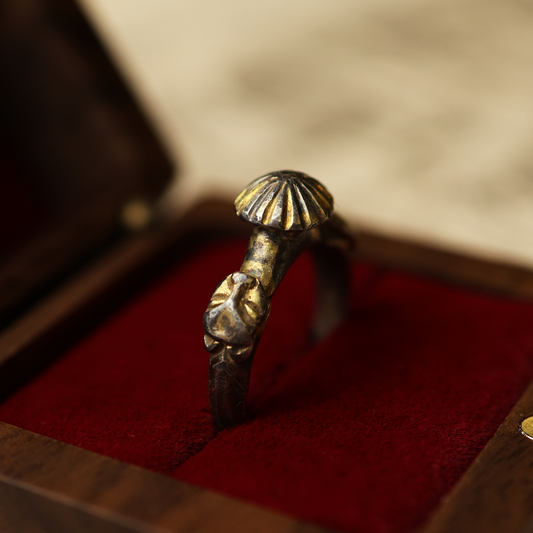Medieval Beast Head Ring