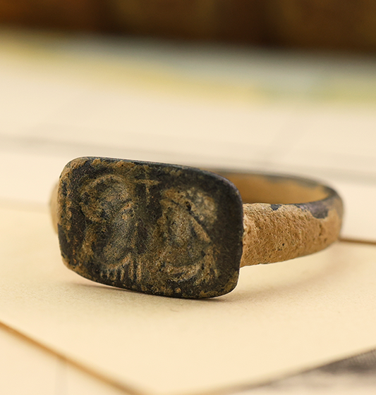 Byzantine Bronze Marriage Ring