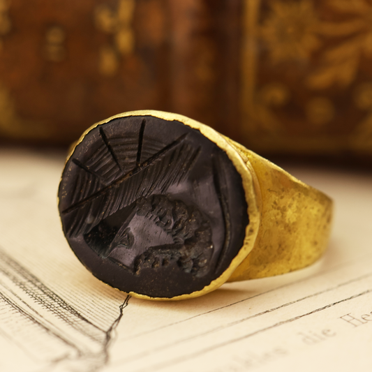 Roman Gold Jupiter Ring